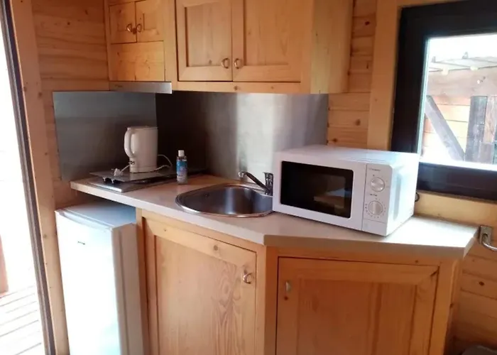 Semesterbostad Roulotte Insolite Avec Bain Nordique Prive A La Fleche - Fr-1-410-485 La Flèche