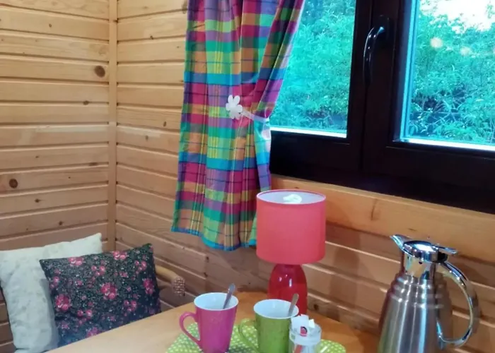 Roulotte Insolite Avec Bain Nordique Prive A La Fleche - Fr-1-410-485 Semesterbostad *